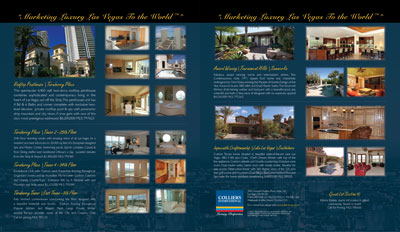 Magazine ad for luxury homes