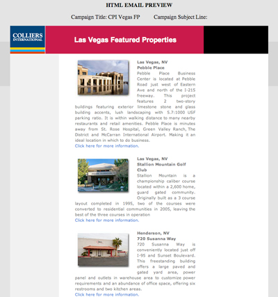 Las Vegas Featured Properties